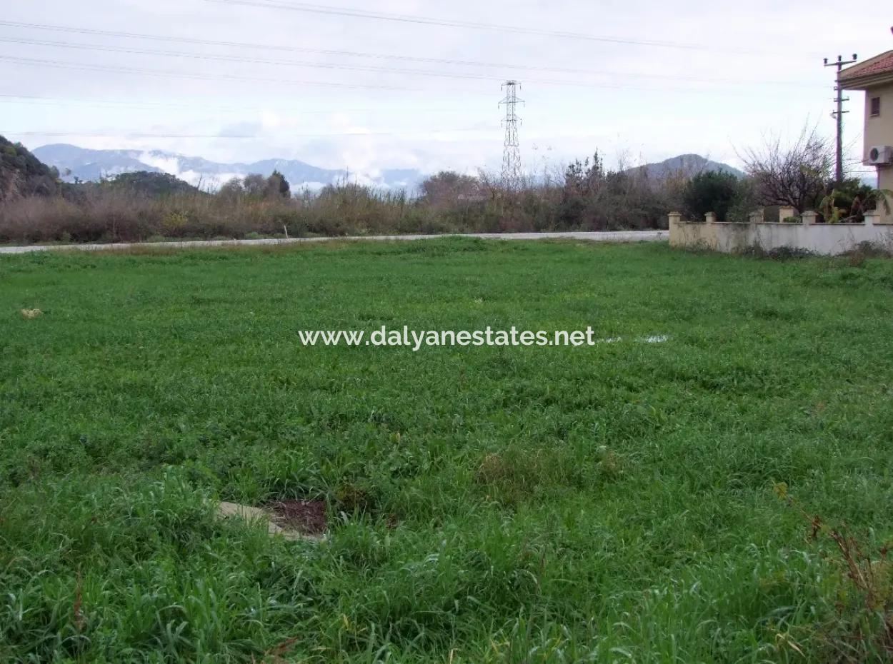 Gulpinar Dalyan Dalyan Zum Verkauf In 1002M2 Grundstück Für Verkauf Zum Verkauf Eckstein