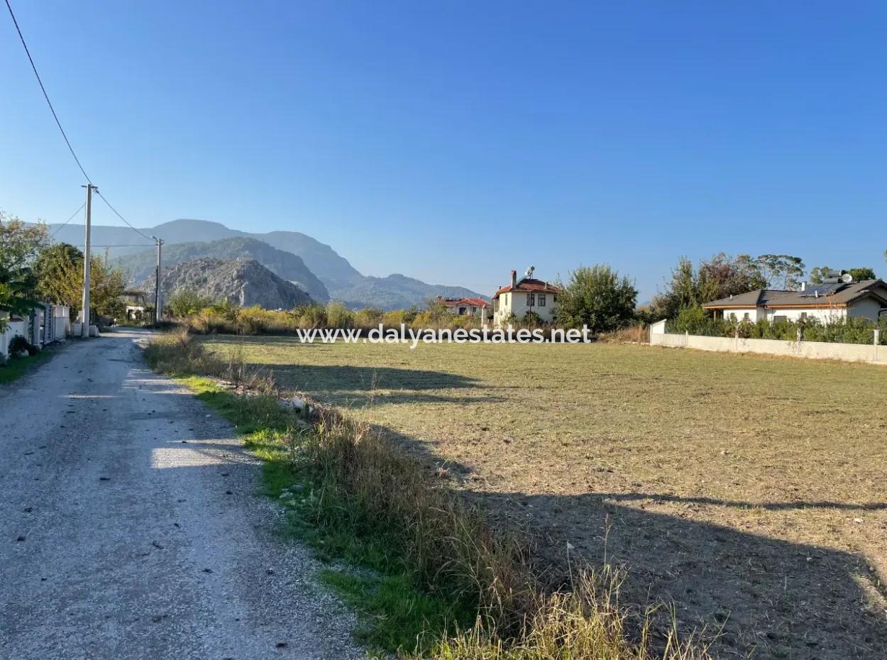 4 Parzellen Nebeneinander In Der Nähe Des Zentrums In Dalyan 2140M2 Grundstück Zum Verkauf