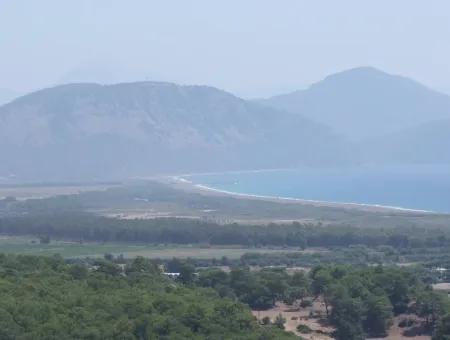 Mit Vollem Meerblick Zum Verkauf In Sarigerme, Grundstücke Zum Verkauf