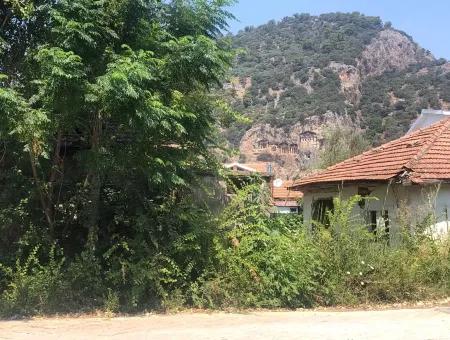 Maras Dalyan Villa Zum Verkauf-Grundstück Zum Verkauf Mit Blick Auf Die Königlichen Gräber 1026M2