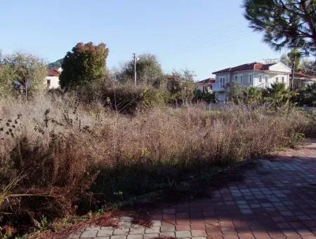 Zum Verkauf Parzelle Verkauf Parzelle Zum Verkauf In Dalyan Gurpinar 1006M2 An Der Ecke