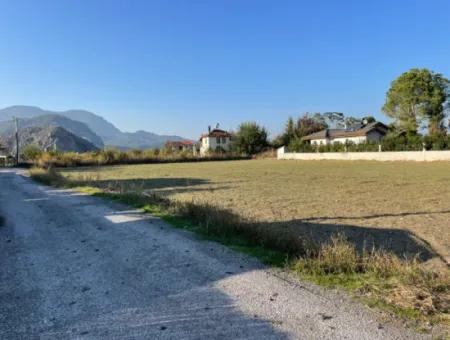 4 Parzellen Nebeneinander In Der Nähe Des Zentrums In Dalyan 2140M2 Grundstück Zum Verkauf