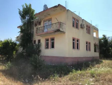 2 Storey House Villa For Sale In 727M2 Land In Seydikemer