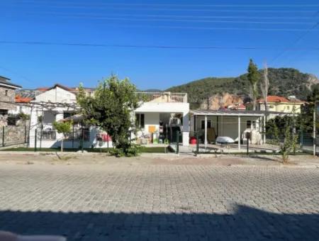 Detached Villa House For Sale In Dalyan Maraşda 677M2 Land