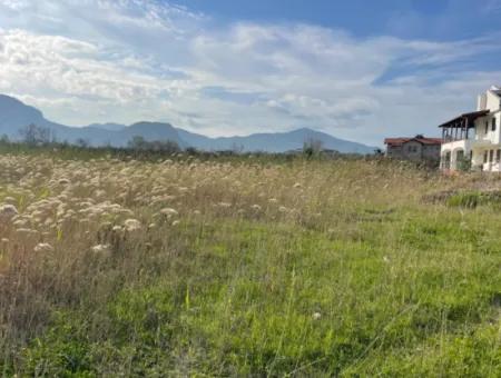 6800 M2 Land For Sale In Dalyan With 5% Residential Zoning