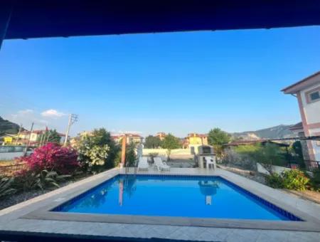 2 1 Single Storey House For Sale In A Plot Of 500M2 In Gulpinar, Dalyan