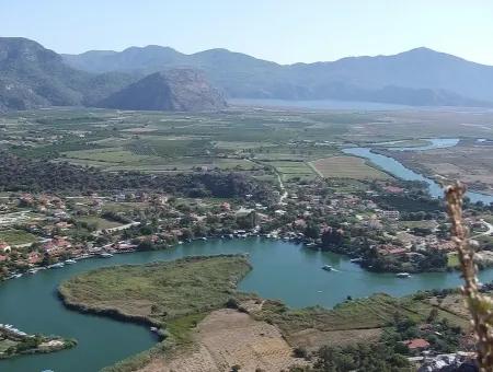 Dalyan Satılık Arsa Dalyan Maraşda 7300M2 %5 İmarlı Satılık Arsa